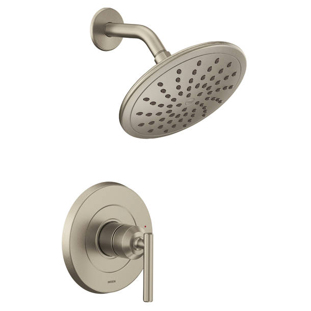 Moen Brantford M-CORE Dusch-Armatur-Set – 1-Hebel Design In Gebürstetem Nickel, Für 2 Oder 3 Duschelemente